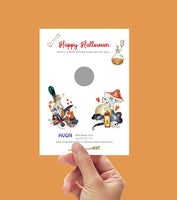 #908 - A6 Large Halloween Scratch Card - Avon