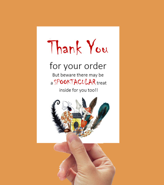 #924 - Thank You card - Halloween