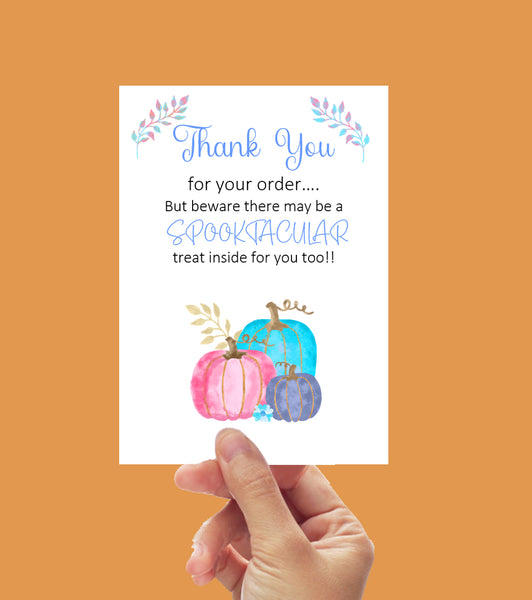 #928 - Thank You card - Halloween