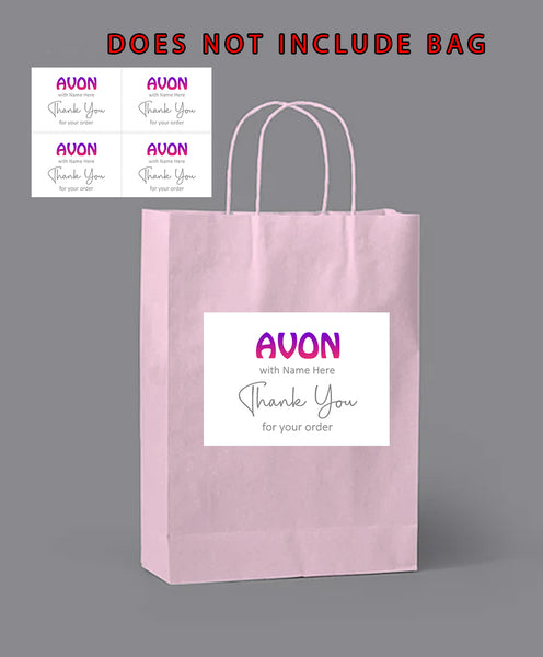 #969 - 4 x Bag labels with name