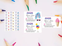 #972 - Detail labels x 21 - Summer