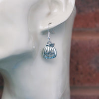 #8018 - Pumpkin Earrings