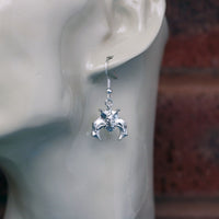 #8023 - Hanging Bat Earrings