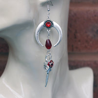 #8029 - Bird Skull Earrings