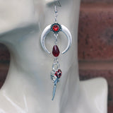 #8029 - Bird Skull Earrings