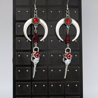 #8029 - Bird Skull Earrings