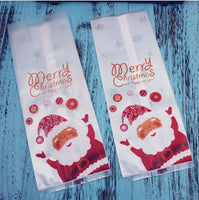 #1197 - Santa Christmas Cellophane party bags