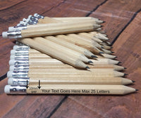 Laser Engraved Pencils Double Sided