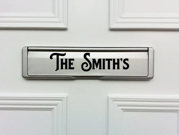 #610 - Letterbox Decals - Surname