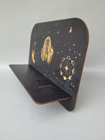 #5051 - Crystal Storage Shelf - Witch Design